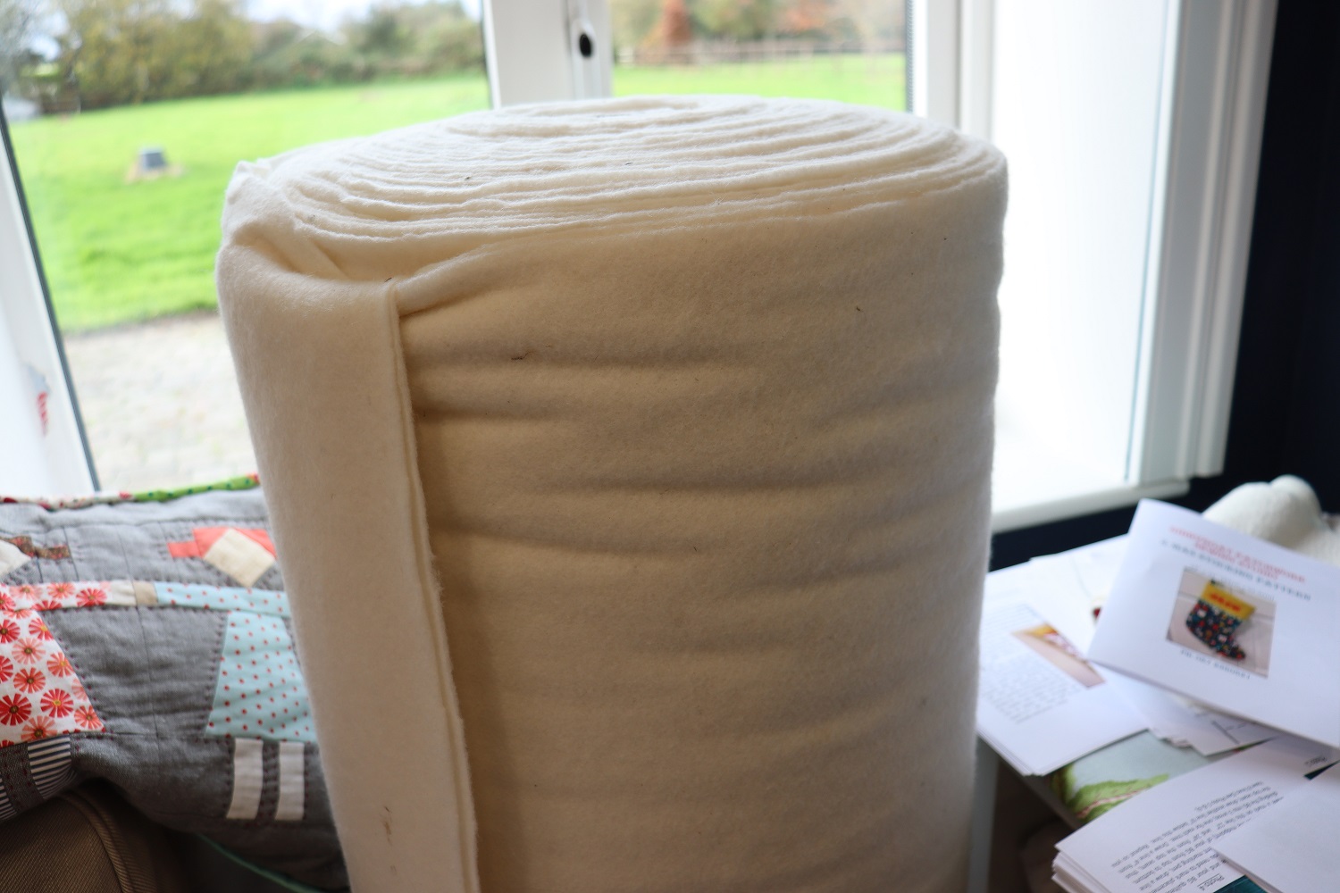 100% Wool Wadding