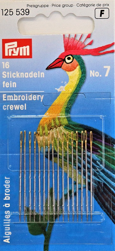 Prym Embroidery Needles