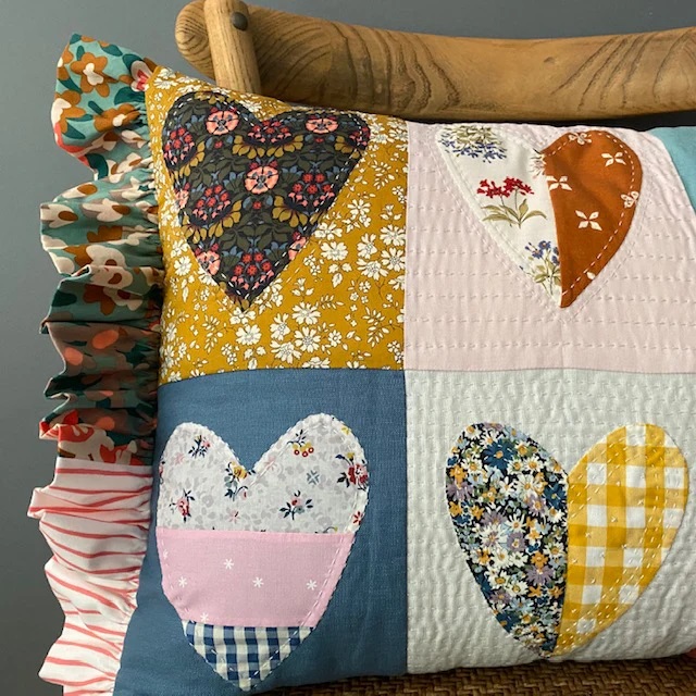 Heart Cushion by Treehouse Textiles