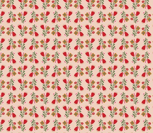 ART GALLERY FABRICS - SAY IT WITH FLOWERS by Maureen Cracknell.