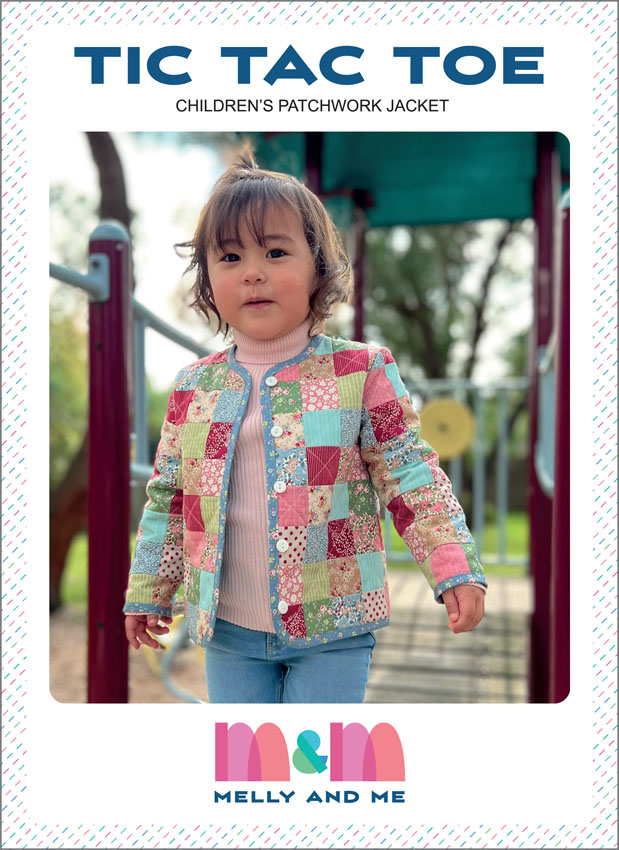 TIC TAC TOE CHILDREN'S PATCHWORK JACKET