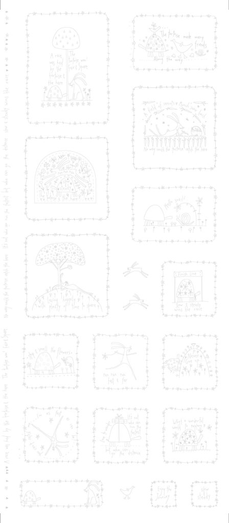 DV7441 Slow & Steady Stitchery Panel