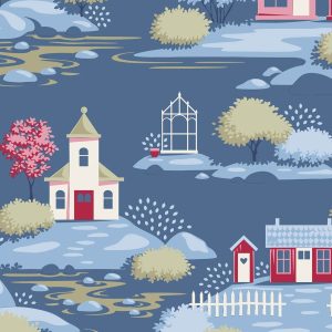 Tilda 110 Village Blue